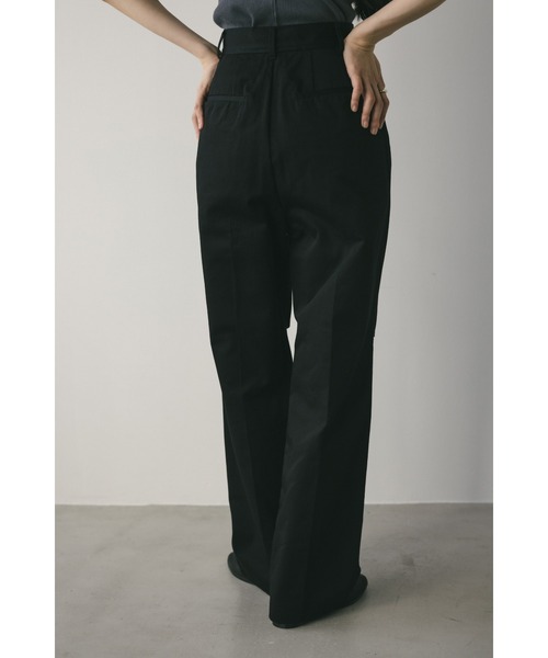 STYLEMIXER（スタイルミキサー）の「スリットセンタープレスパンツ（その他パンツ・レディース・ブラック/ベージュ・SMALL/MEDIUM）」の8枚目の写真