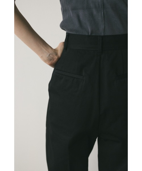 STYLEMIXER（スタイルミキサー）の「スリットセンタープレスパンツ（その他パンツ・レディース・ブラック/ベージュ・SMALL/MEDIUM）」の9枚目の写真