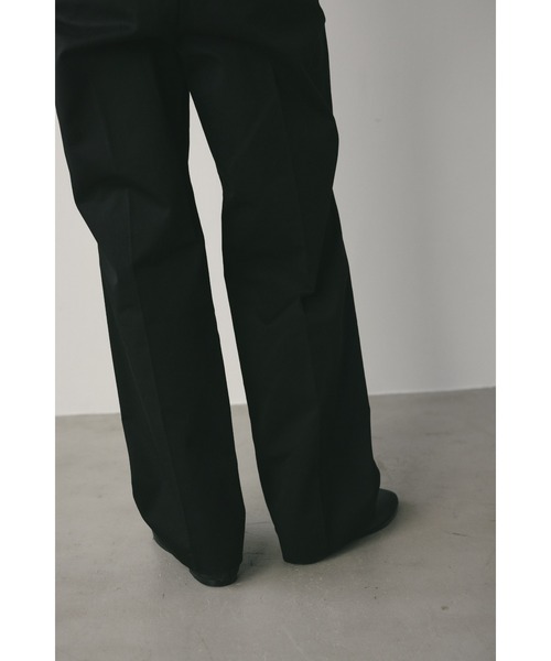 STYLEMIXER（スタイルミキサー）の「スリットセンタープレスパンツ（その他パンツ・レディース・ブラック/ベージュ・SMALL/MEDIUM）」の10枚目の写真