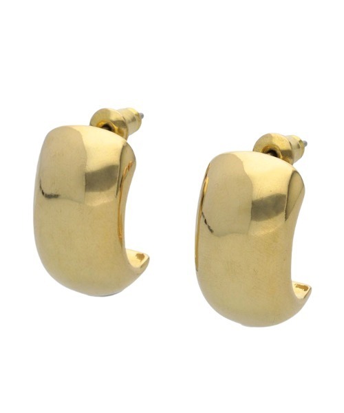 【完売品】アニュアンス カーブパールピアス GOLD アニュアンス anuans カーブパールピアス （GOLD