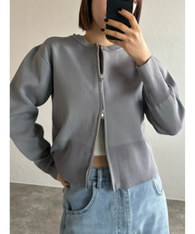 TENDERLOIN グレー zip カーディガン　スウェット スウェット スウェット」に該当するカーディガン/ボレロ（グレー