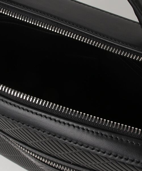 dunhill(ダンヒル)の「コントゥア トップハンドル バッグ / CONTOUR TOP HANDLE BAG(ビジネスバッグ・メンズ・ブラック・ONE SIZE)」の7枚目の写真