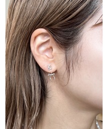 ribbon laceup pierce