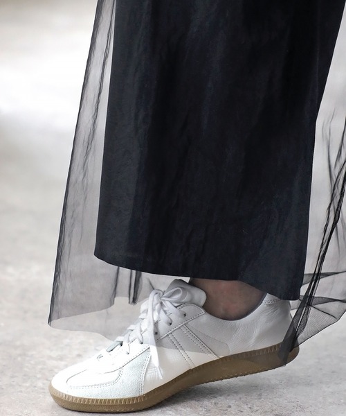 COMMRE（コムル）の「チュールレイヤードパンツ（その他パンツ・レディース・ピンク/ブラック・FREE）」の12枚目の写真