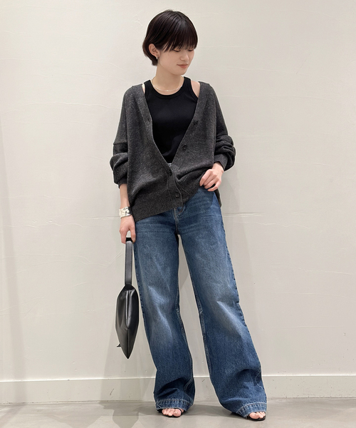 AP STUDIO(エーピーストゥディオ)の「リラックスサイズリネンカーディガン(ニット/セーター・レディース・オリーブ/グレー/ホワイト・FREE)」の17枚目の写真