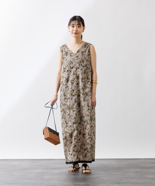 ROUGE VIF Annaルージュヴィフアンナ　ミラクルウェーブワンピース　F Rouge vif Anna（ルージュヴィフアンナ）の「ミラクルウェーブ