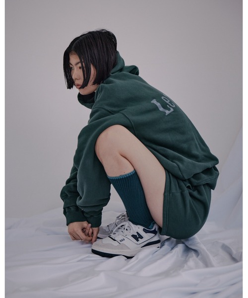 ENCIRCLE（エンサークル）の「【ENCIRCLE/エンサークル】Message sweatshirt/メッセージスウェットシャツ（スウェット・レディース・ダークグリーン・2/1/SHORT）」の13枚目の写真