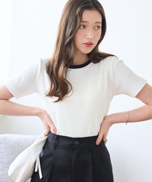 セール】WEGO/コンパクトリブT（Tシャツ/カットソー）｜WEGO