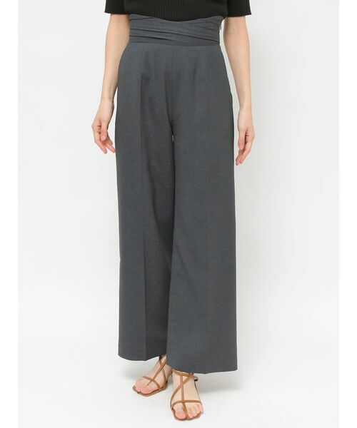 LAGUNAMOON（ラグナムーン）の「ウエストタッククロスパンツ（スラックス・レディース・ネイビー/アイボリー/ブルー・SMALL/MEDIUM）」の22枚目の写真