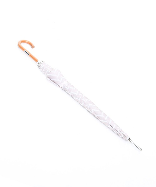 Arnold Palmer（アーノルドパーマー）の「ストライプ 晴雨兼用 シェア 長傘（長傘・レディース・ネイビー/ライトベージュ・F）」の9枚目の写真