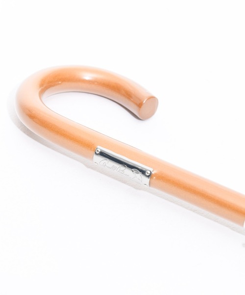 Arnold Palmer（アーノルドパーマー）の「ストライプ 晴雨兼用 シェア 長傘（長傘・レディース・ネイビー/ライトベージュ・F）」の5枚目の写真