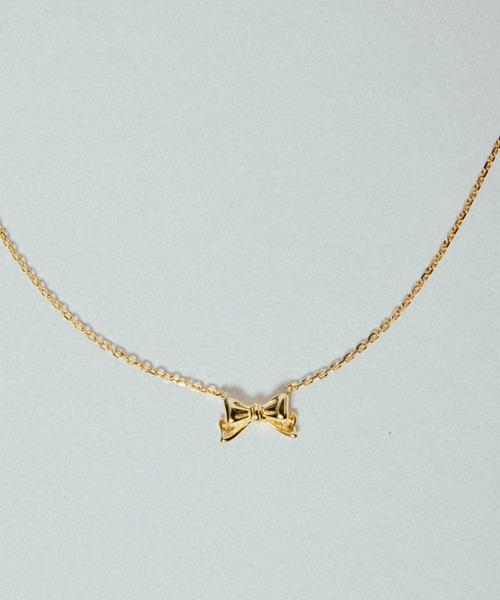 whim(ウィム)の「【NEW】Silver925 classic ribbon necklace(ネックレス・レディース・ゴールド/シルバー・FREE)」の9枚目の写真