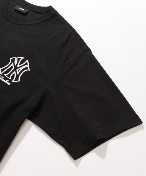 MLB Korea（エムエルビーコリア）の「【MLB KOREA/エムエルビーコリア】ベーシックメガロゴ オーバーフィット ショートスリーブTシャツ（Tシャツ/カットソー・メンズ・ホワイト/サックスブルー/ブラック・M/L/XL）」の17枚目の写真