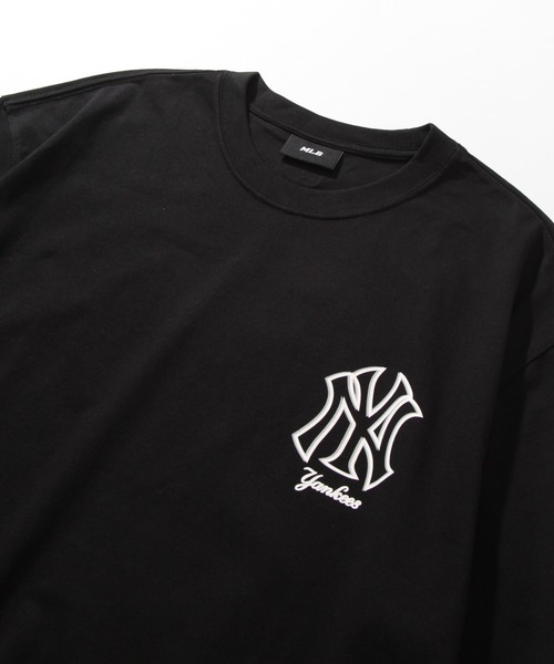 MLB Korea（エムエルビーコリア）の「【MLB KOREA/エムエルビーコリア】ベーシックメガロゴ オーバーフィット ショートスリーブTシャツ（Tシャツ/カットソー・メンズ・ホワイト/サックスブルー/ブラック・M/L/XL）」の15枚目の写真