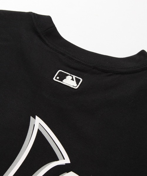 MLB Korea（エムエルビーコリア）の「【MLB KOREA/エムエルビーコリア】ベーシックメガロゴ オーバーフィット ショートスリーブTシャツ（Tシャツ/カットソー・メンズ・ホワイト/サックスブルー/ブラック・M/L/XL）」の9枚目の写真