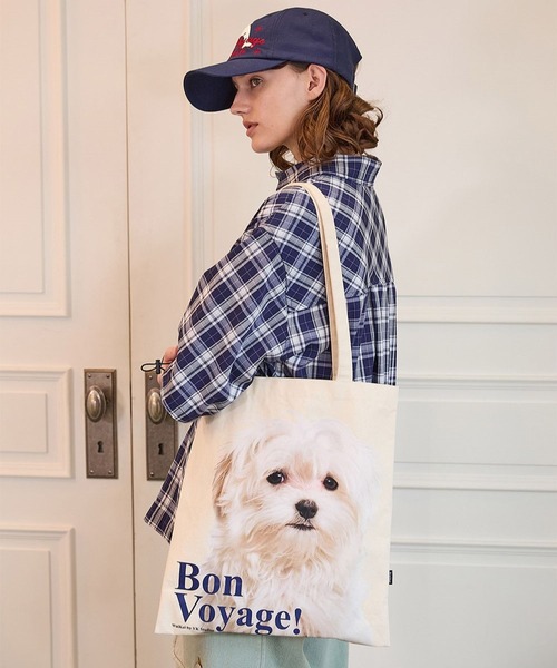 WaiKei(ワイケイ)の「【UNISEX】Wai Kei/Maltese1 ECO 2121612(トートバッグ・レディース・アイボリー・FREE)」の4枚目の写真