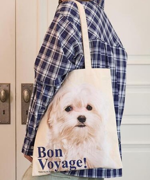 WaiKei(ワイケイ)の「【UNISEX】Wai Kei/Maltese1 ECO 2121612(トートバッグ・レディース・アイボリー・FREE)」の6枚目の写真
