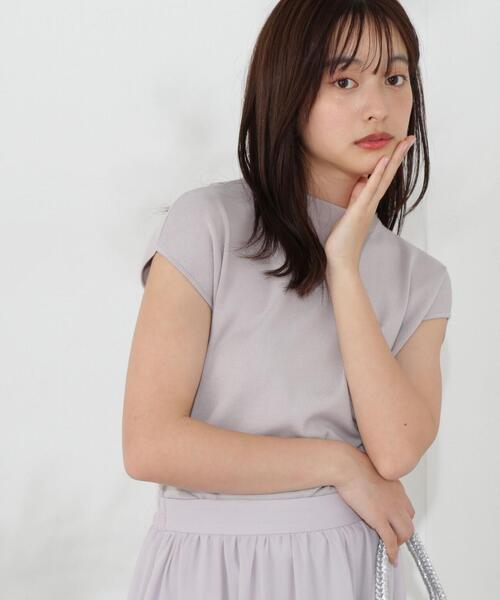 PROPORTION BODY DRESSING（プロポーションボディドレッシング）の「ボトルネックニットチュニック / 1214270501（ニット/セーター・レディース・ブラウン系その他/グレー/ホワイト系その他・FREE）」の18枚目の写真