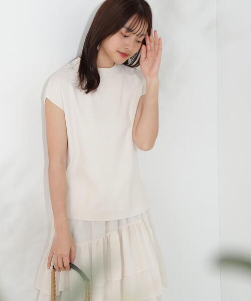 PROPORTION BODY DRESSING（プロポーションボディドレッシング）の「ボトルネックニットチュニック / 1214270501（ニット/セーター・レディース・ブラウン系その他/グレー/ホワイト系その他・FREE）」の6枚目の写真