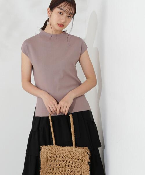 PROPORTION BODY DRESSING（プロポーションボディドレッシング）の「ボトルネックニットチュニック / 1214270501（ニット/セーター・レディース・ブラウン系その他/グレー/ホワイト系その他・FREE）」の15枚目の写真