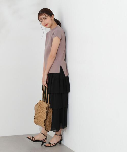 PROPORTION BODY DRESSING（プロポーションボディドレッシング）の「ボトルネックニットチュニック / 1214270501（ニット/セーター・レディース・ブラウン系その他/グレー/ホワイト系その他・FREE）」の17枚目の写真