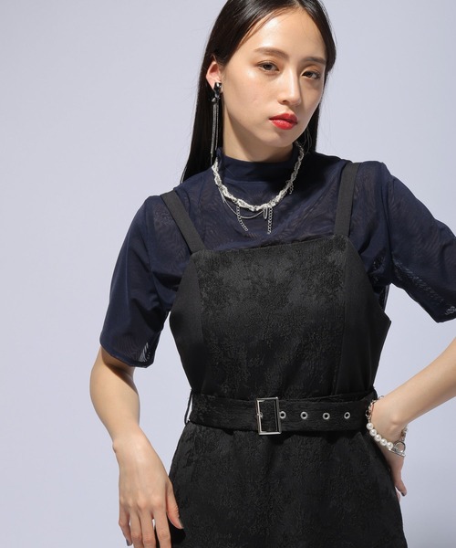 HARE（ハレ）の「リバーシブルシアートップス(HARE)（Tシャツ/カットソー・レディース・パープル/ブラック・FREE）」の12枚目の写真