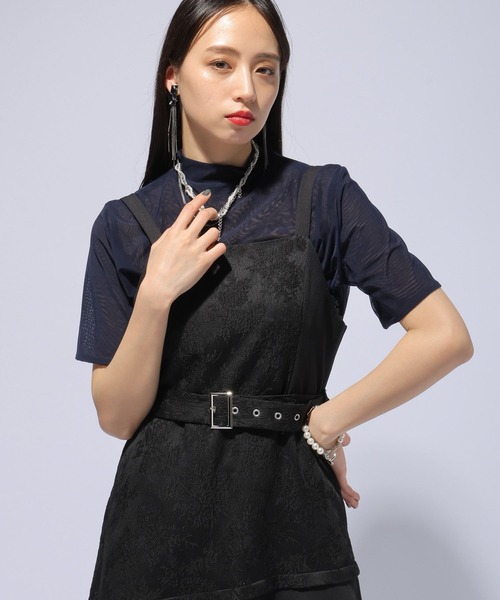 HARE（ハレ）の「リバーシブルシアートップス(HARE)（Tシャツ/カットソー・レディース・パープル/ブラック・FREE）」の13枚目の写真