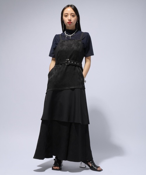 HARE（ハレ）の「リバーシブルシアートップス(HARE)（Tシャツ/カットソー・レディース・パープル/ブラック・FREE）」の5枚目の写真