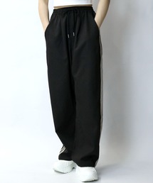 Starting Over | linen like side line loose slacks/リネンライク サイドライン ルーズ スラックス(スラックス)