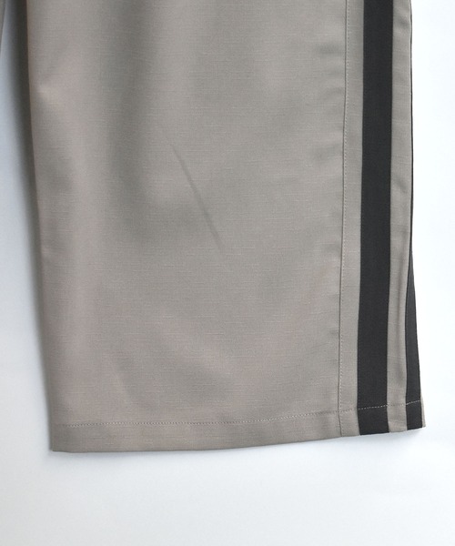 Starting Over（スターティングオーバー）の「linen like side line loose slacks/リネンライク サイドライン ルーズ スラックス（スラックス・メンズ・チャコール/グレイッシュベージュ/ブラック・M/L/XL）」の6枚目の写真