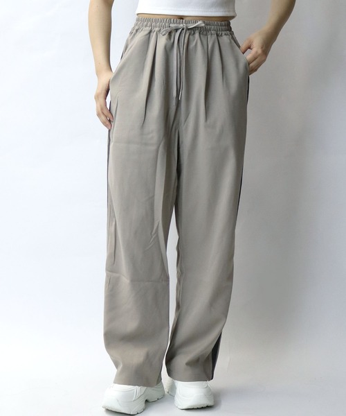 Starting Over（スターティングオーバー）の「linen like side line loose slacks/リネンライク サイドライン ルーズ スラックス（スラックス・メンズ・チャコール/グレイッシュベージュ/ブラック・M/L/XL）」の21枚目の写真