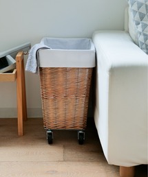 BRID（ブリッド）の「ブリッド ウィロー ランドリーバスケット / BRID WILLOW LAUNDRY BASKET with CASTER［34L］（収納グッズ）」