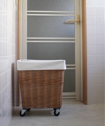 BRID（ブリッド）の「ブリッド ウィロー ランドリーバスケット / BRID WILLOW LAUNDRY BASKET with CASTER［34L］（収納グッズ）」