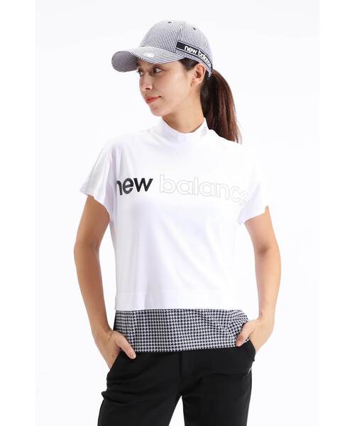 New Balance Golf(ニューバランスゴルフ)の「接触冷感 フレンチスリーブ モックネック プルオーバー (WOMENS SPORT)(Tシャツ/カットソー・レディース・ホワイト/ブラック・SMALL/MEDIUM/LARGE)」の10枚目の写真
