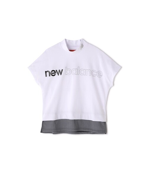 New Balance Golf(ニューバランスゴルフ)の「接触冷感 フレンチスリーブ モックネック プルオーバー (WOMENS SPORT)(Tシャツ/カットソー・レディース・ホワイト/ブラック・SMALL/MEDIUM/LARGE)」の16枚目の写真