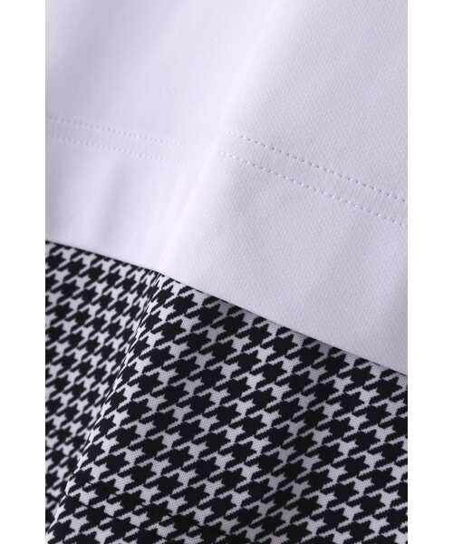 New Balance Golf(ニューバランスゴルフ)の「接触冷感 フレンチスリーブ モックネック プルオーバー (WOMENS SPORT)(Tシャツ/カットソー・レディース・ホワイト/ブラック・SMALL/MEDIUM/LARGE)」の17枚目の写真