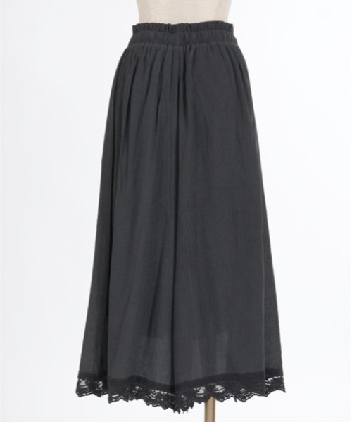 axes femme（アクシーズファム）の「選べる着丈楊柳ワイドパンツ（その他パンツ・レディース・ブラック/グレイッシュベージュ/ブルー/ピンク/オレンジ・SMALL/MEDIUM）」の18枚目の写真