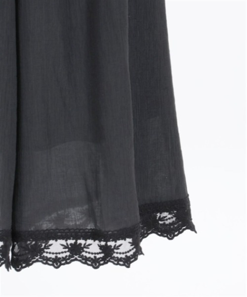 axes femme（アクシーズファム）の「選べる着丈楊柳ワイドパンツ（その他パンツ・レディース・ブラック/グレイッシュベージュ/ブルー/ピンク/オレンジ・SMALL/MEDIUM）」の20枚目の写真