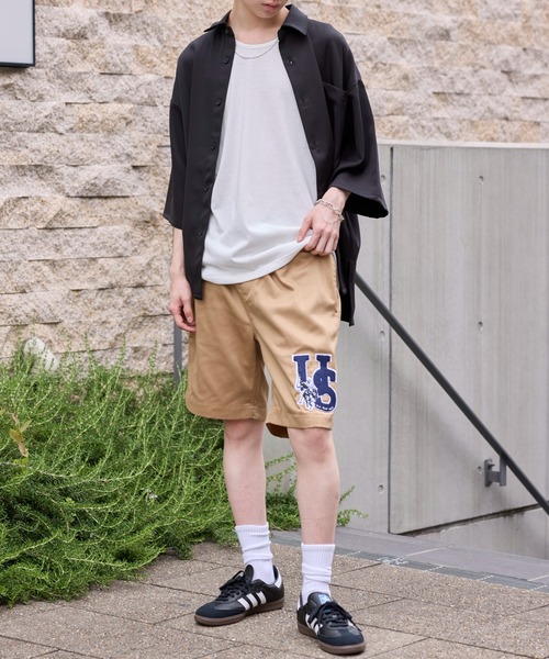 セール】【U.S. POLO ASSN.】TCツイルサガラワッペンイージー