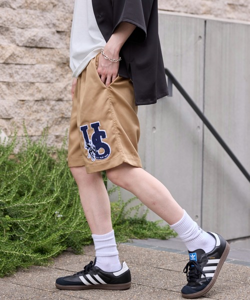 U.S. POLO ASSN.(ユーエスポロアッスン)の「【U.S. POLO ASSN.】TCツイルサガラワッペンイージーショートパンツ 042830(その他パンツ・メンズ・ベージュ/ブラック/チャコールグレー・M/S/L/LL)」の20枚目の写真