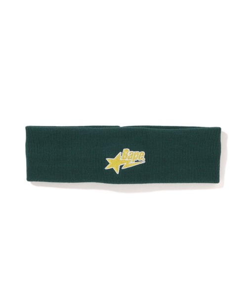 【希少】アベイシングエイプ A Bathing Ape APE 迷彩　ヘアバンド 楽天市場】A BATHING APE(エイプ)BAPE HEADBAND【ブラック