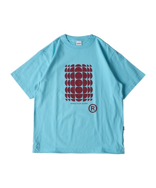 WISH FOR EVER(ウィッシュフォーエバー)の「DRAW CODE DOT ART T/ドローコードドットアートT(Tシャツ/カットソー・メンズ・ネイビー/レッド/グレー/ホワイト/ブラウン/ピンク/オフホワイト/ライトブルー/ホワイト系/杢グレー/ブラック/ネイビー系・MEDIUM/LARGE/SMALL)」の8枚目の写真
