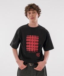 WISH FOR EVER（ウィッシュフォーエバー）の「DRAW CODE DOT ART T/ドローコードドットアートT（Tシャツ/カットソー）」