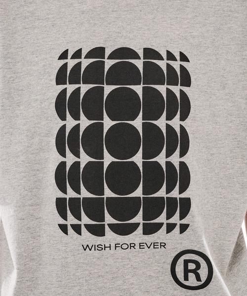 WISH FOR EVER(ウィッシュフォーエバー)の「DRAW CODE ART T/ドローコードアートT(Tシャツ/カットソー・メンズ・ネイビー/レッド/グレー/ホワイト/ブラウン/ピンク/オフホワイト・MEDIUM/LARGE)」の10枚目の写真