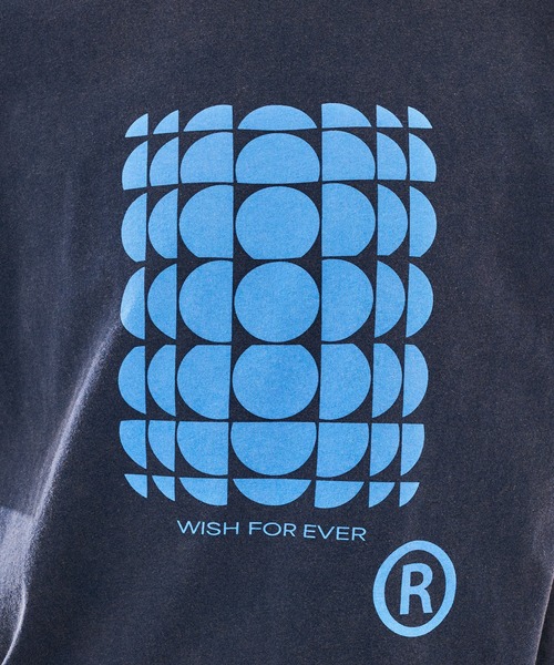 WISH FOR EVER(ウィッシュフォーエバー)の「DRAW CODE ART T/ドローコードアートT(Tシャツ/カットソー・メンズ・ネイビー/レッド/グレー/ホワイト/ブラウン/ピンク/オフホワイト・MEDIUM/LARGE)」の13枚目の写真