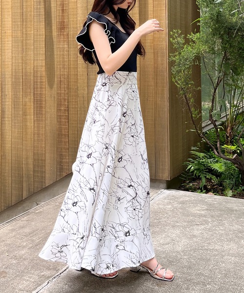 MIIA（ミーア）の「ラッフルフリルニット（ニット/セーター）」 - WEAR