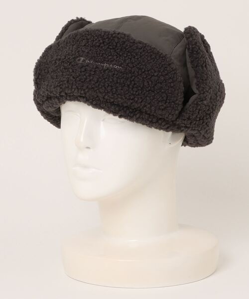 Champion（チャンピオン）の「Champion/チャンピオン　タフタフライトキャップ（キャップ・メンズ・アイボリー/ブラック/ブラウン/チャコール・57~59cm）」の3枚目の写真