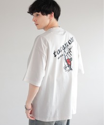 RAGEBLUE | 【TOTONOW/トトナウ】コラボプリントオーバーサイズTシャツ(Tシャツ/カットソー)