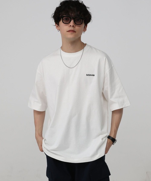 RAGEBLUE（レイジブルー）の「【TOTONOW/トトナウ】コラボプリントオーバーサイズTシャツ（Tシャツ/カットソー・メンズ・グレー/ブラック/ホワイト/オレンジ系その他4・MEDIUM/LARGE）」の7枚目の写真