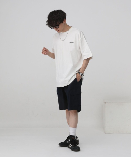 RAGEBLUE（レイジブルー）の「【TOTONOW/トトナウ】コラボプリントオーバーサイズTシャツ（Tシャツ/カットソー・メンズ・グレー/ブラック/ホワイト/オレンジ系その他4・MEDIUM/LARGE）」の5枚目の写真